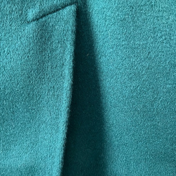 Talbots Jewel Green Wool Blend Skirt - Picture 4 of 11